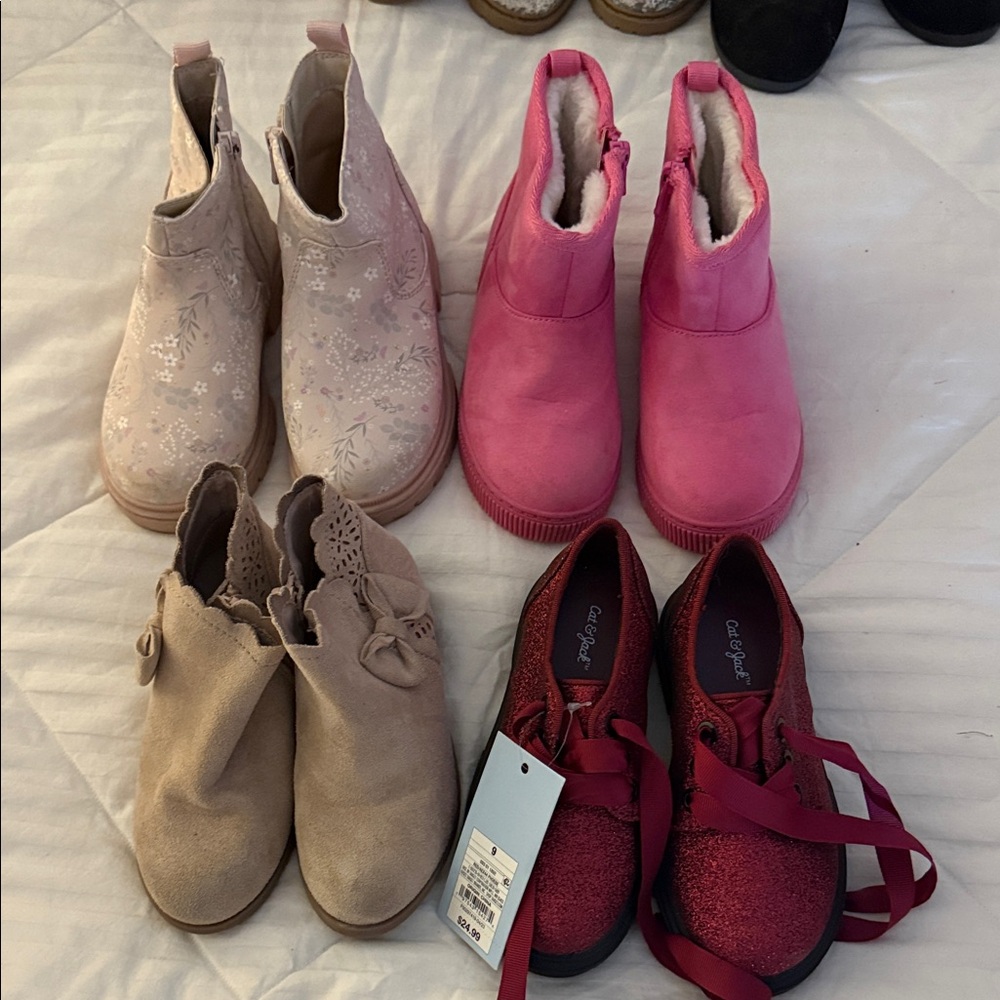 Pink and Red Shoes Collection